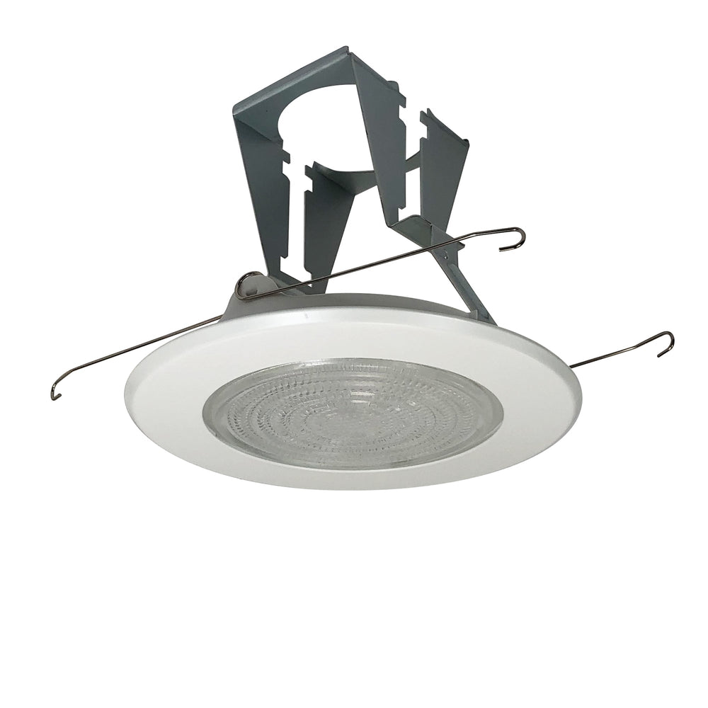 5" Fresnel Lens w/ Metal Trim & Bracket, White