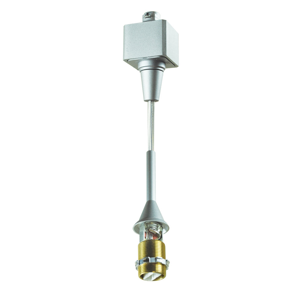 Track Mounted Line Voltage Pendant Cord, 8'-6" length, G9 Halogen, 40W Max, White