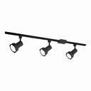 4-ft Track Pack with (3) Step Cylinder PAR30 Track Heads, White