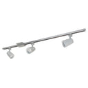 4-ft Track Pack with (3) MAC XL 1250lm LED Track Heads, 2700K, Black Finish