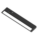 16" 120V Adjustable LEDUR Under Cabinet with Selectable CCT & USB Ports, Black Finish