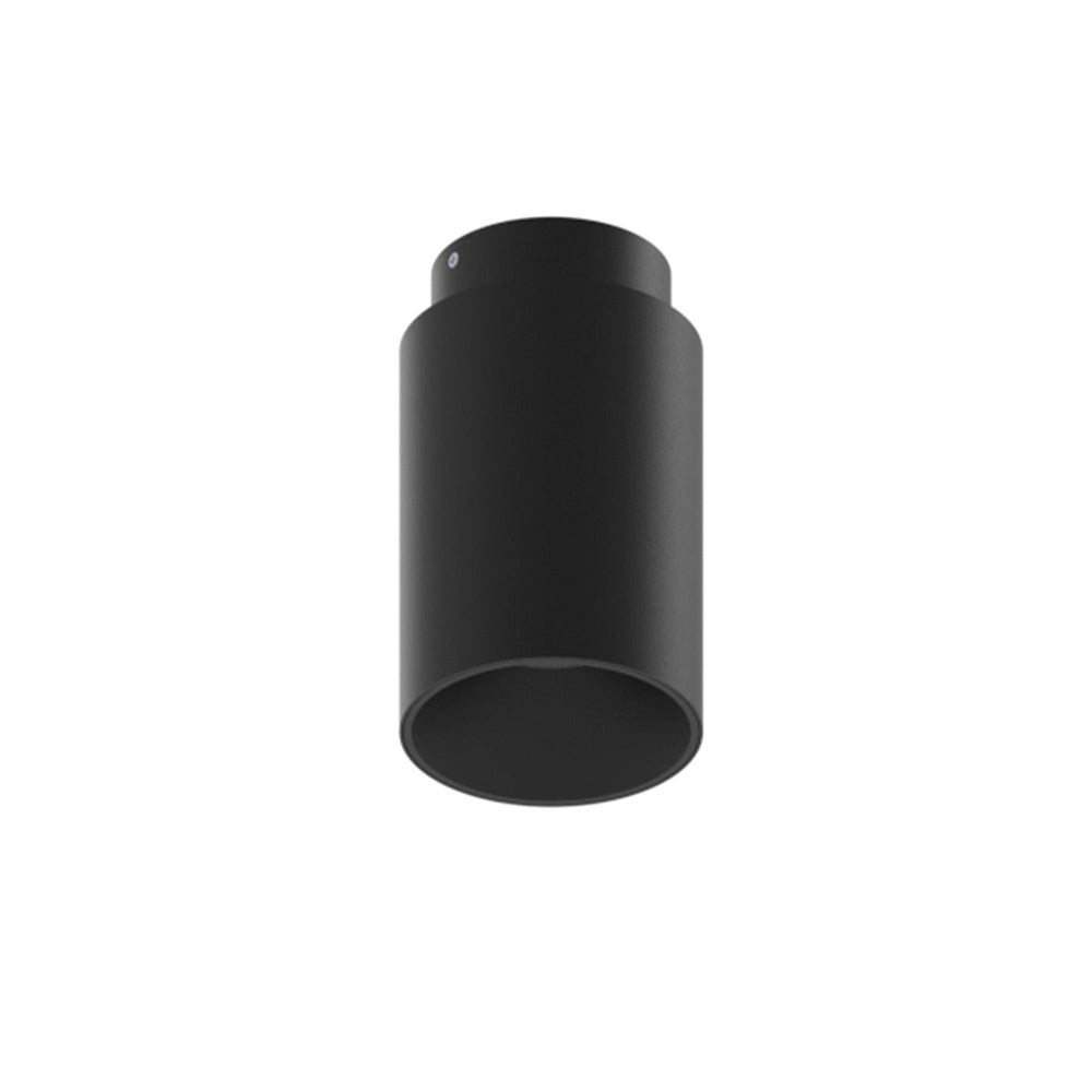 5" iLENE Surface Mount Mini Cylinder, 2000lm, 40W, 2700K, Black, 120V Triac/ELV/0-10V & 277V 0-10V Dimming