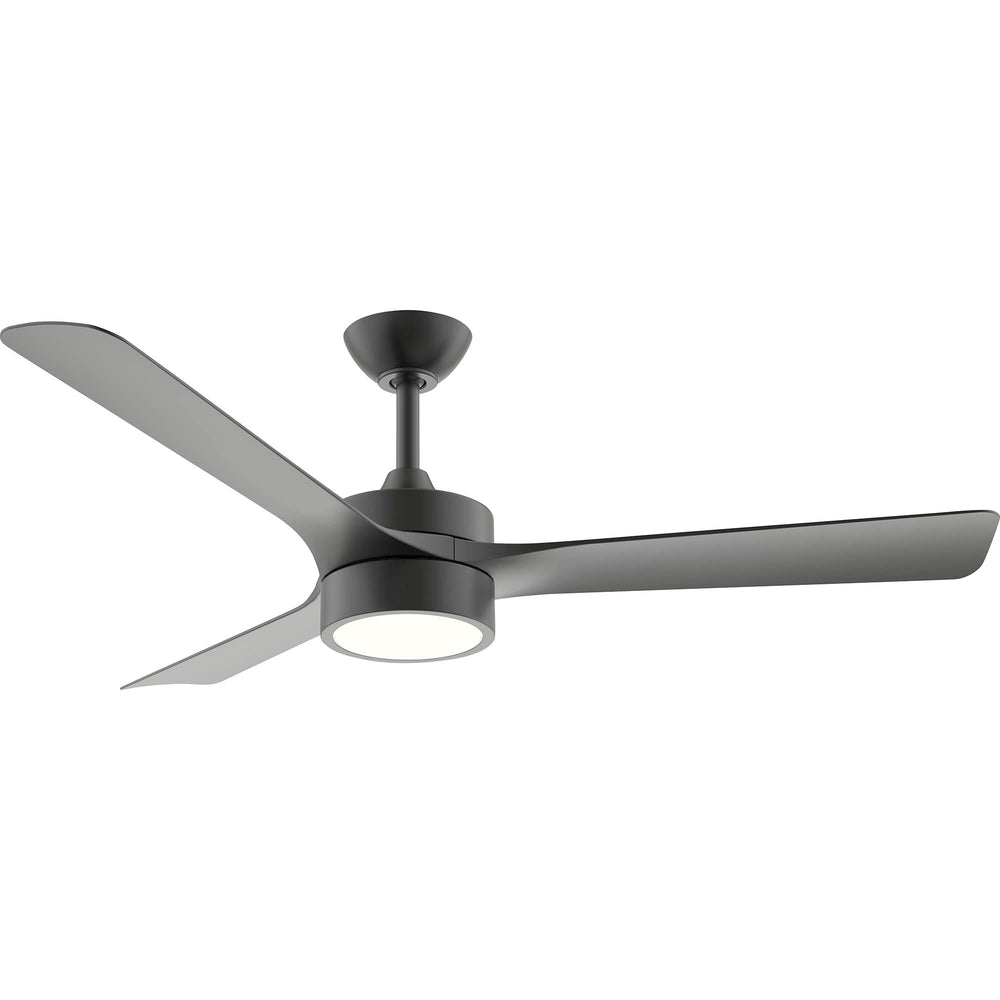 Progress Lighting P250123-31M-30 Axion II 1 Light 52 inch Matte Black Ceiling Fan