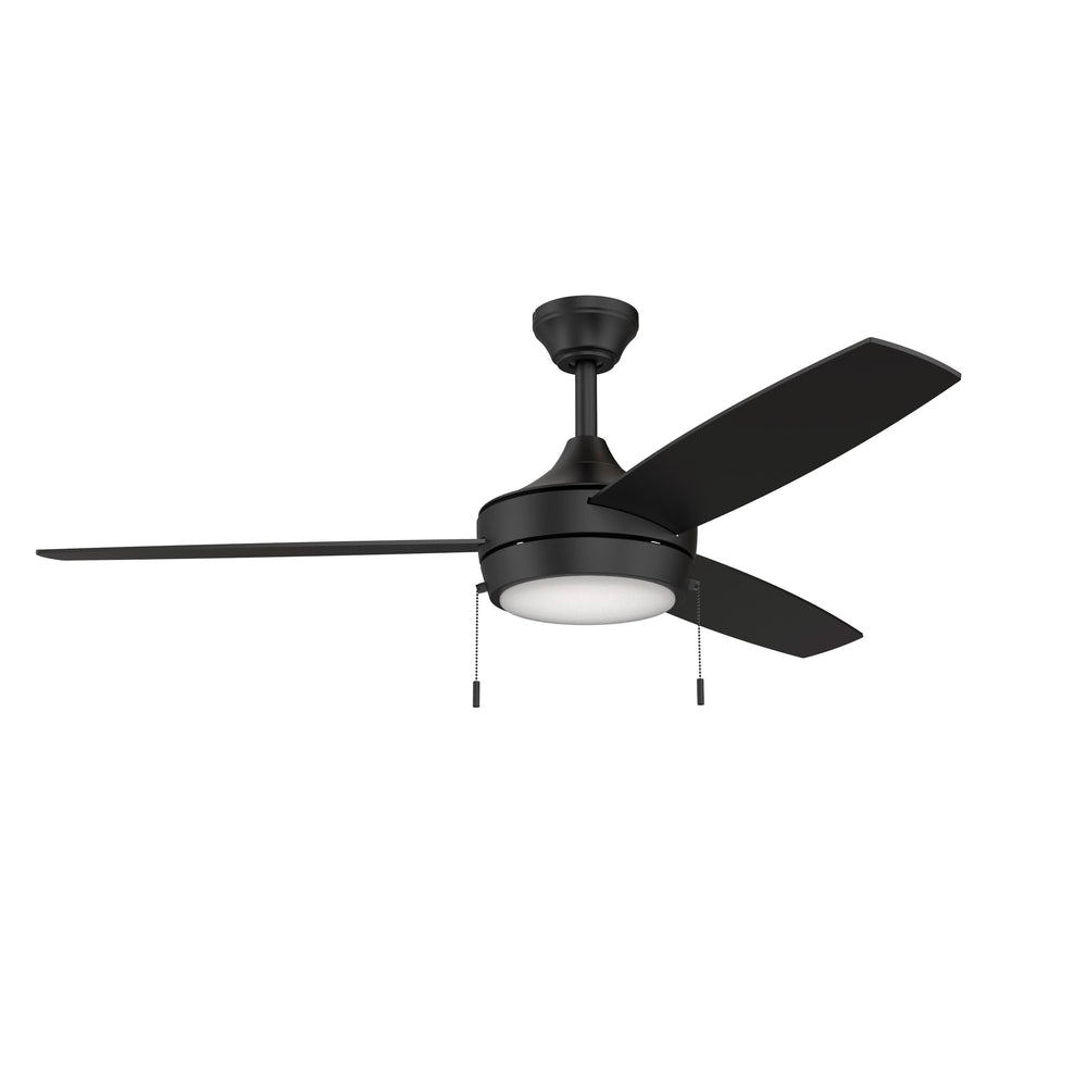 Progress Lighting P250124-31M-30 Nolyn 1 Light 52 inch Matte Black Ceiling Fan