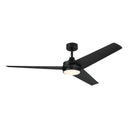 Progress P250128-31M-30 Velto 60 inch Matte Black Ceiling Fan