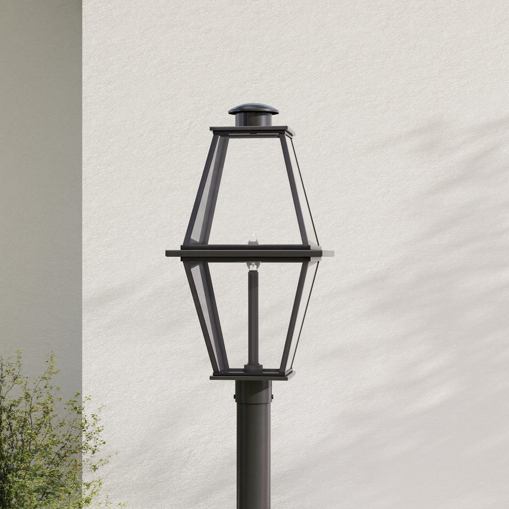 Progress Lighting P540107-031 Bradshaw 1 Light Textured Black Post Lantern