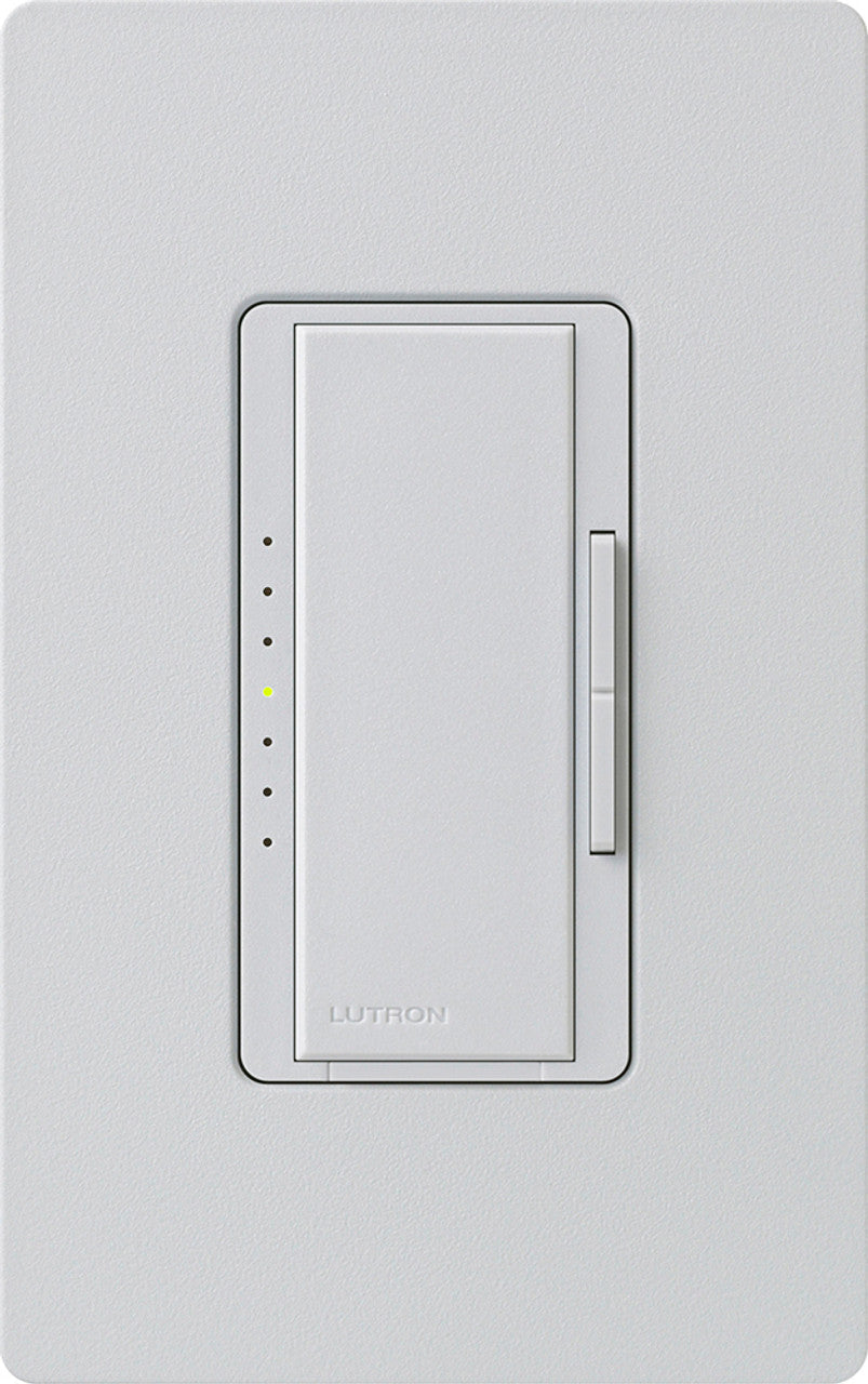 Lutron Maestro Dimmer, 1000W Incandescent/Halogen Only, Single Pole/Multi-Location, 120V, MSC-1000M-PD, Palladium