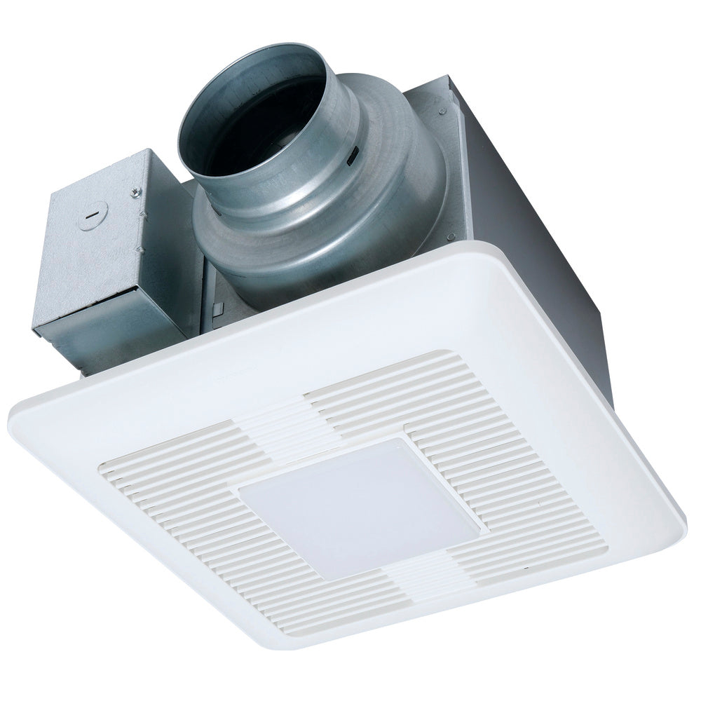 Panasonic FV-0511VQL1 WhisperCeiling® DC, Precision Spot Ventilation Fan/Light & Nightlight, 50-80-110 CFM