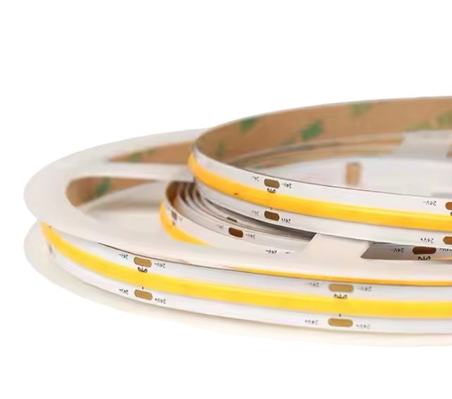 ADS-DCOB-504WW-24-10 - Indoor Spotless COB LED Tape Light 16.4ft 24V 3.6W/ft 3000K