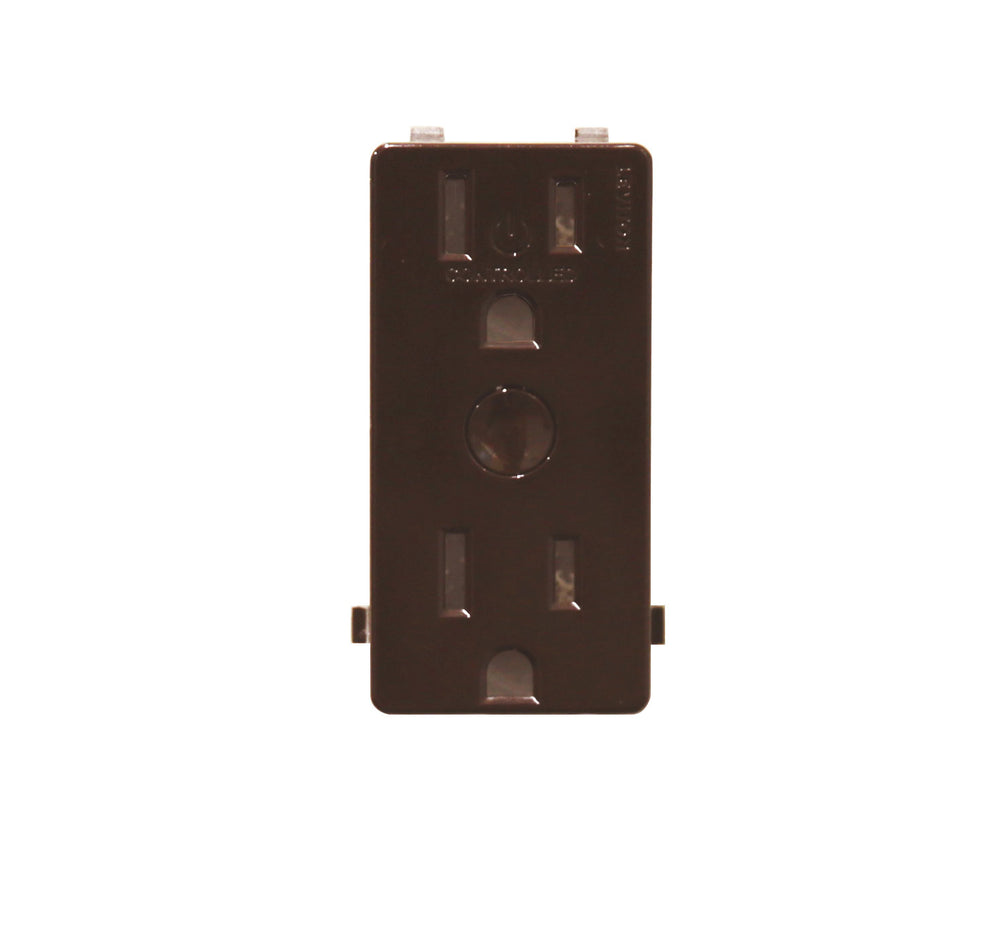Leviton DSRKT-1PB Decora Digital/Decora Smart Receptacle Color Change Kit, for use with Decora Smart 4-button controller