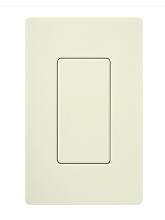 Lutron Blank Insert for Claro Wall Plates, Fits Decorator-Style Openings, SC-BI-BI, Biscuit