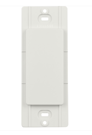 Lutron Blank Insert for Claro Wall Plates, Fits Decorator-Style Openings, SC-BI-LG, Lunar Gray