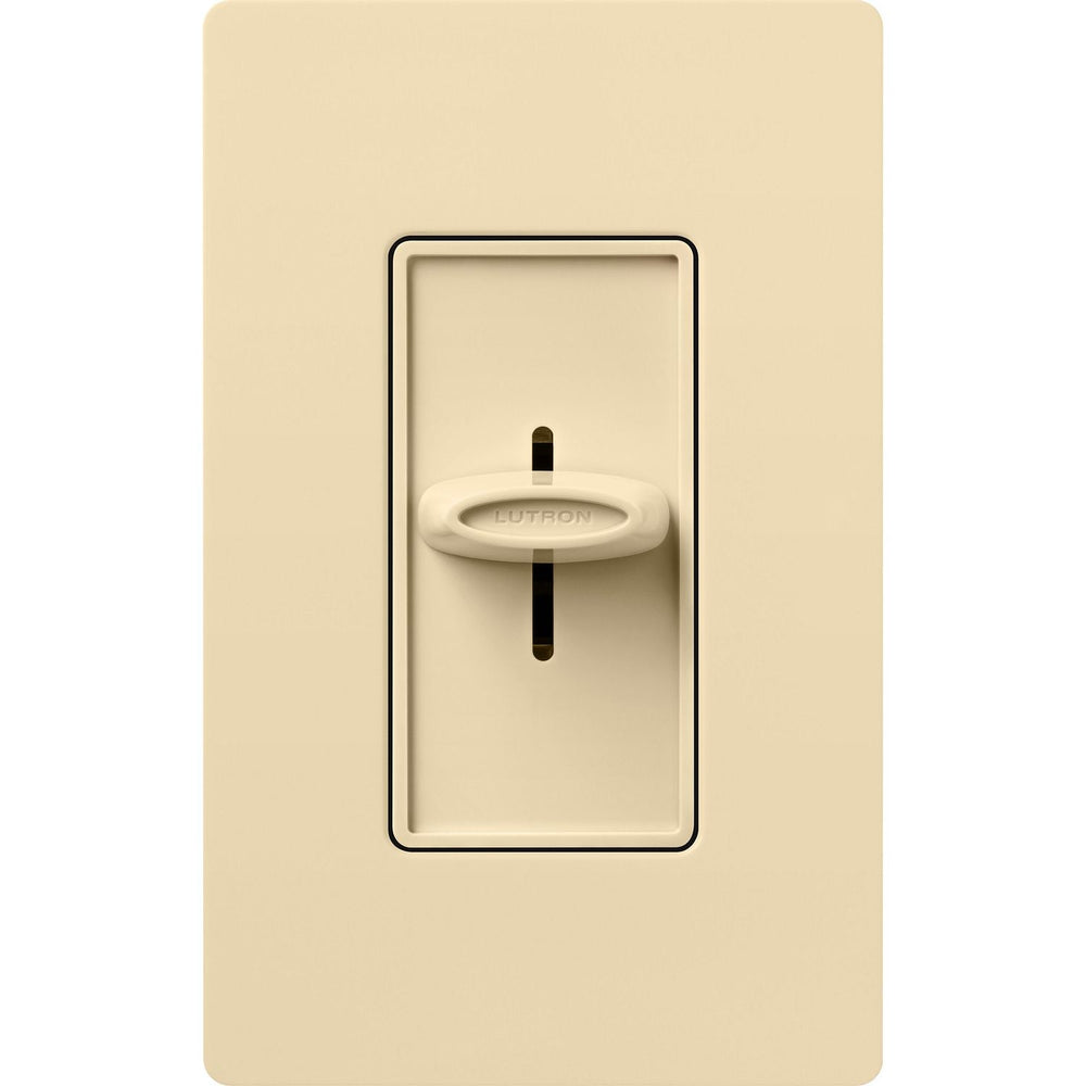 Lutron Skylark Quiet 3-Speed Fan Control, No Neutral Required, 1.5A 3-Speed Ceiling Fan, 120V, Single Pole/3-Way, SFSQ-F-IV, Ivory