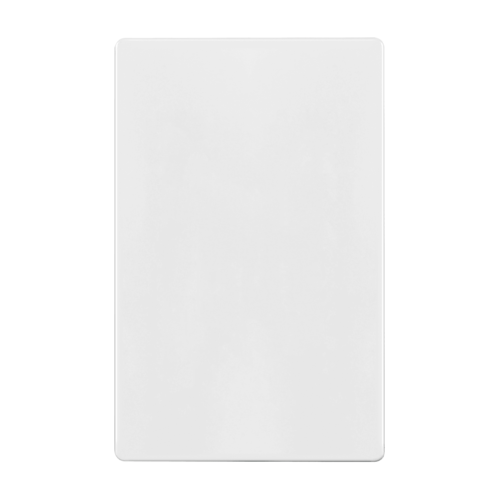 Screwless Blank One-Gang Wall Plate