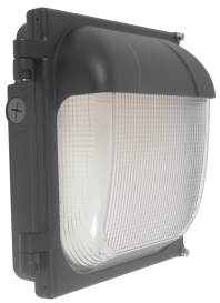 SLIM-WP17GM-120W-X-TCP - 13 Inch Slim Wall Pack 3CCT 120w/100w/80w UL Bronze