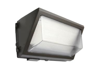 Maxlite WPOP55U-WCSBPCCRE2TA Wallmax Open Face Wall Pack - Watt Select - 120-277V - CCT Select 3/4/5K - on/off Pc - C-max Compatible -20C BBU - TAA - Finish Bronze