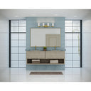 Progress 4690 P300023-015 Elevate 4-Light Bathroom Vanity Light with Etched White Glass Shade