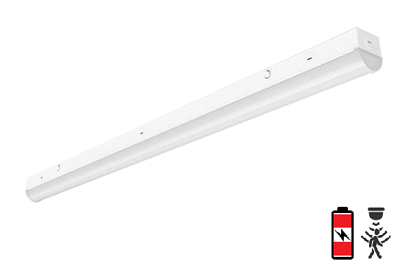 RY-4FT-LS100-3W3CCT-EM-MS - ALFA 4FT LED Strip Light 0-10V 3CCT EM Battery + Motion Sensor ETL