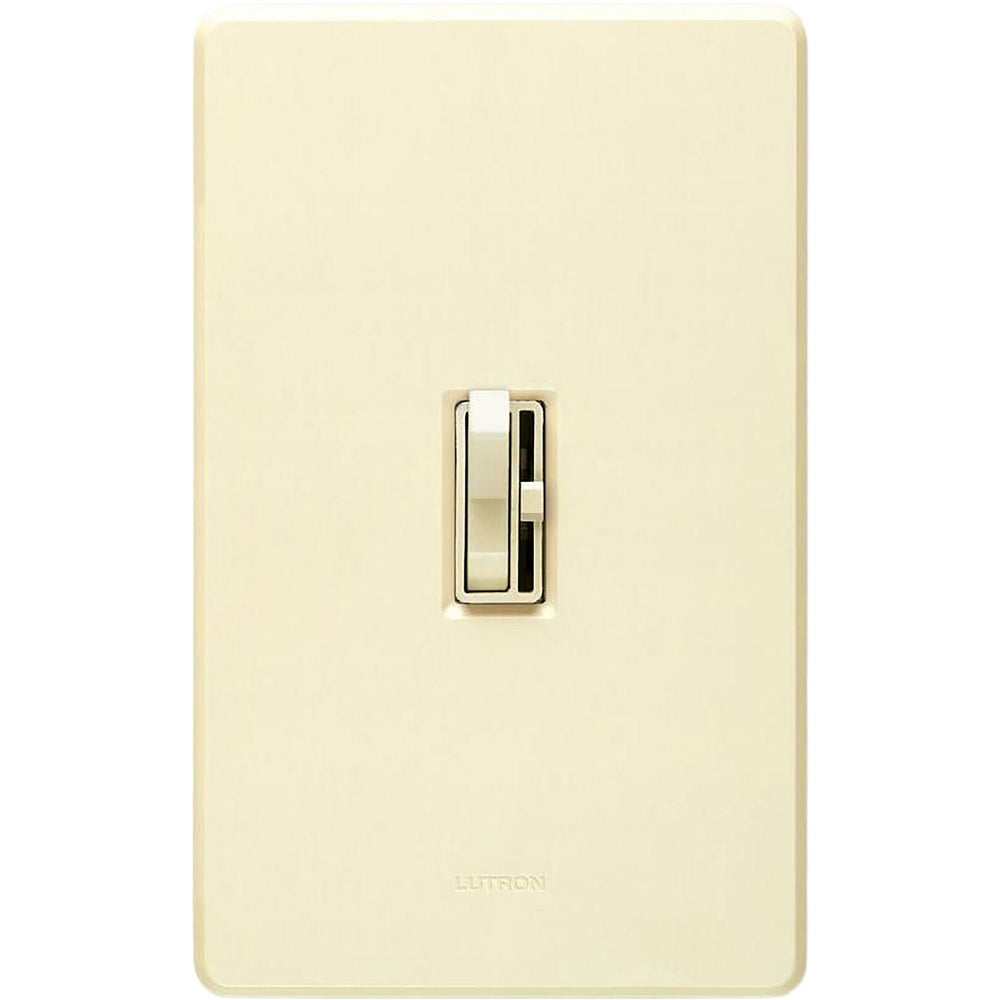 Lutron Ariadni Dimmer Switch, 1000W, Incandescent/Halogen Only, 120V, Single Pole/3-Way, AY-103P-AL, Almond