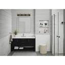 Progress 134270 P300232-020 Briarwood 4-Light Bathroom Vanity Light with Clear Glass Shade
