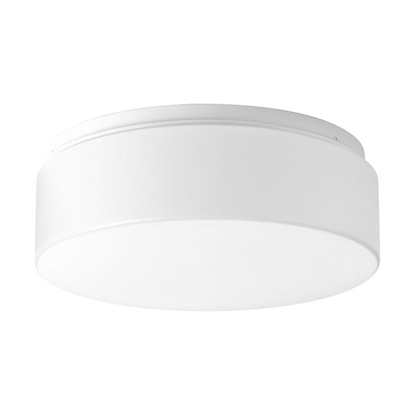 Progress Lighting P730005-030-30 Drums and Clouds 1-Light 11 in LED Drum Flush Mount, White