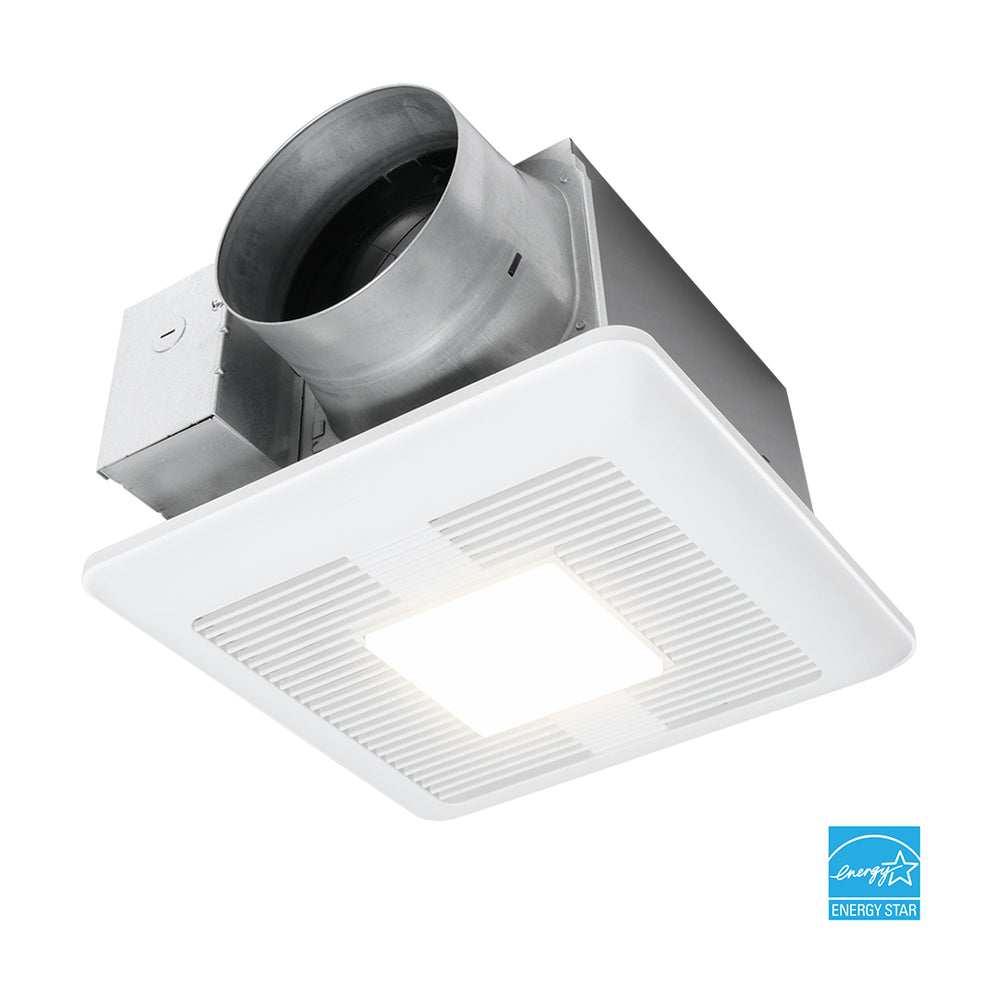 Panasonic FV-1115VQL1 WhisperCeiling® DC, Precision Spot Ventilation Fan/Light & Nightlight, 110-130-150 CFM