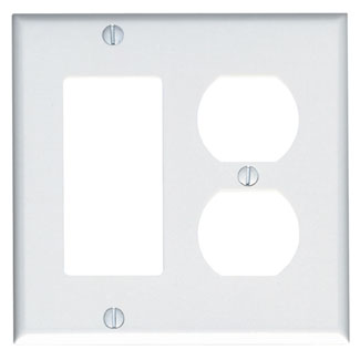 Leviton 80455-W Combination White