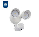 Lithonia OLF-2RH-40K-120-MO-BZ-M6 Contractor Select OLF 25W 2-Head LED Flood Light with Motion Sensor 120V