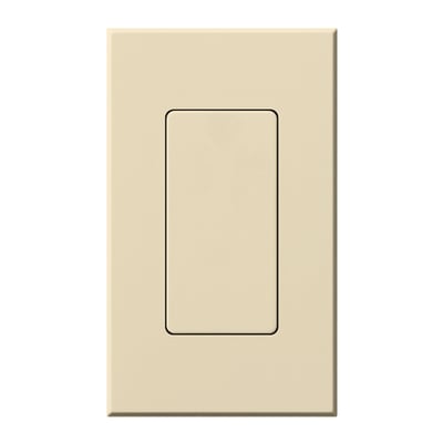 Lutron Nova T Blank Insert for Architectural Matte Wall Plates, Single Gang Wall Plate Included, NT-BI-BE, Beige