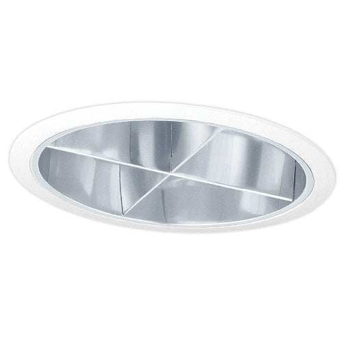 8" CFL Vertical Cross Blade Reflector