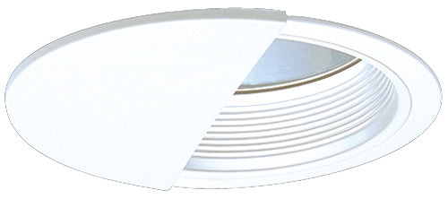 6" Baffle with Reflector Wall Wash Trim