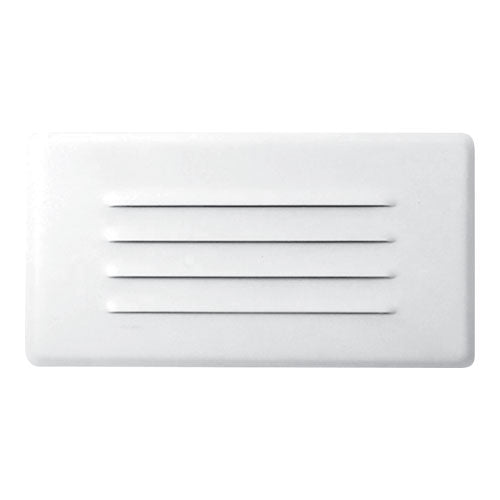 Incandescent Step Light with Louvered Faceplate
