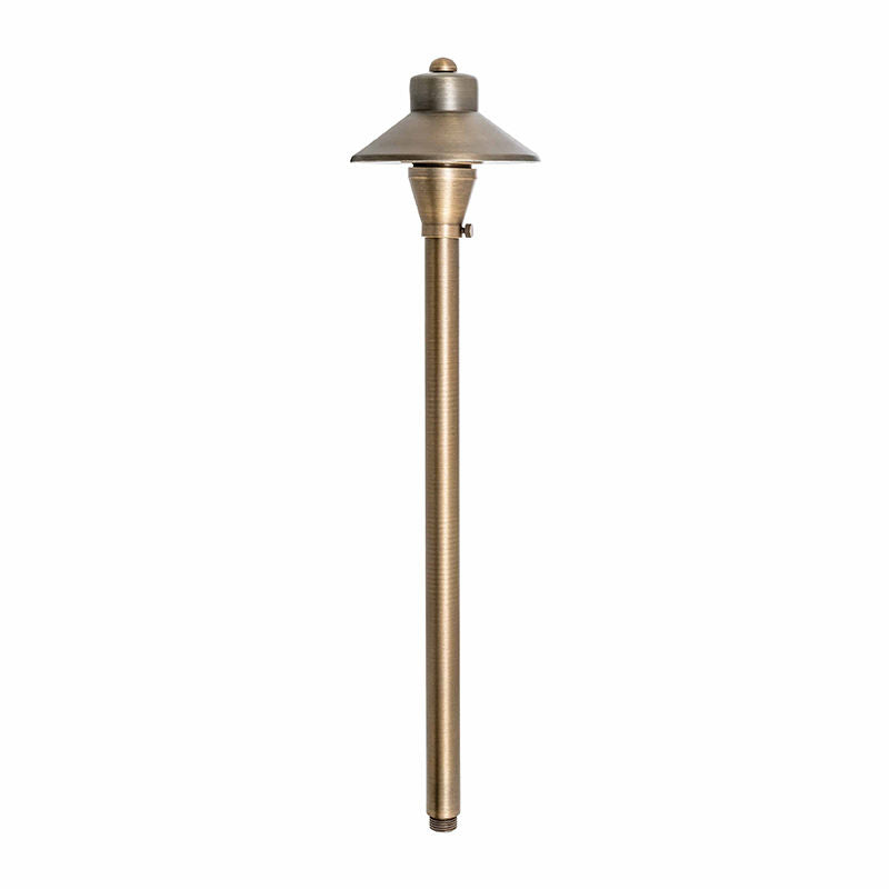 LA-112 - LA-12V-AREA LIGHTS - SOLID BRASS 3W 3000K