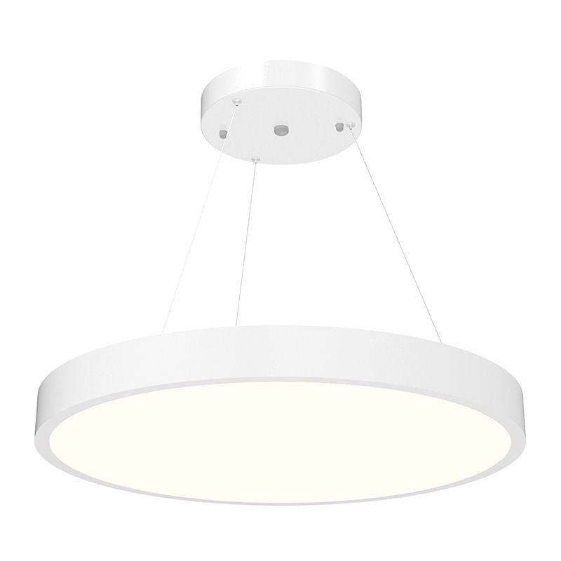 SCR - LED Architectural Round Suspended Up/Down Panel Light 40W/60W/80W 30K/35K/40K