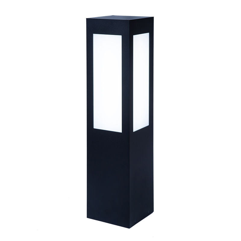 BOL-602 - Square Bollard Long Lens 10W/18W/25W 35K/40K/50K