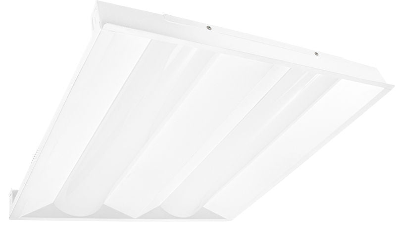 LTRD LED Multi-Wattage & Multi-CCT Dual Lens Troffer Lights 25W/30W/35W 3500K/4000K/5000K