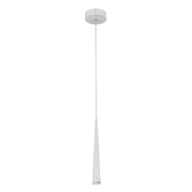 LCFT - Power & CCT Adjustable Tapered Pendant with 6Ft Adj. Cord 3W/6W/9W 30K/40K/50K
