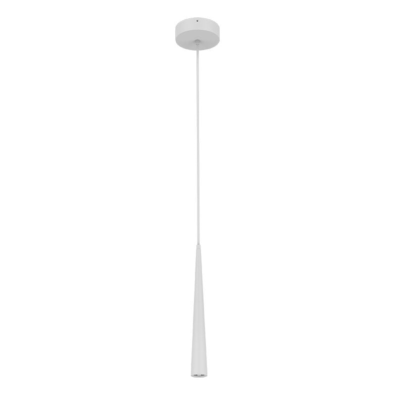LCFT - Power & CCT Adjustable Tapered Pendant with 6Ft Adj. Cord 3W/6W/9W 30K/40K/50K