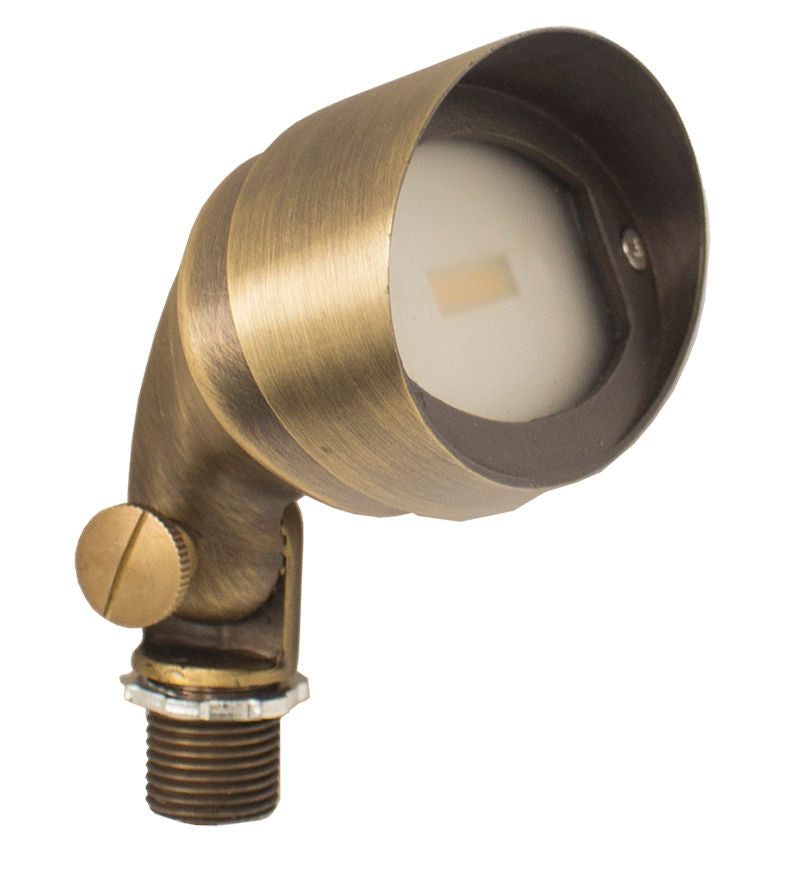 LFLD2-6W - 12V LED DIRECTIONAL LIGHT - SOLID BRASS 6W 3000K