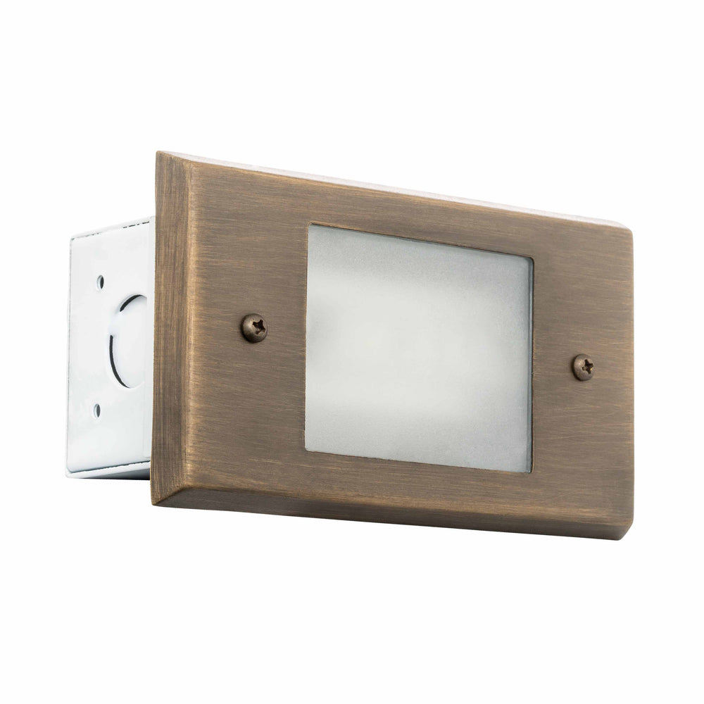 LS-155-LS-160 - Solid Brass Bronze LED Step Lights 3W 3000K