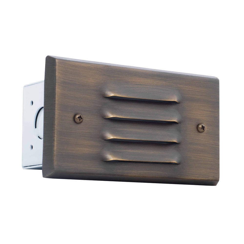 LS-124/LS-161 - LED Step Lights - Solid Brass Bronze, Aged Nickel 3W 3000K