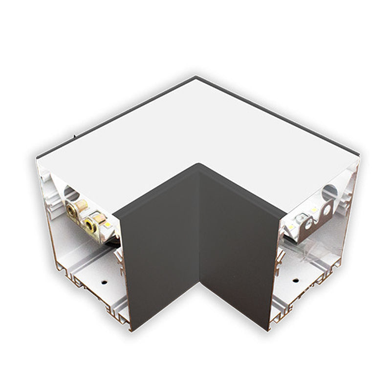 SCX-BK - LED 2-3/4" Black Superior Architectural Seamless Linear Lights