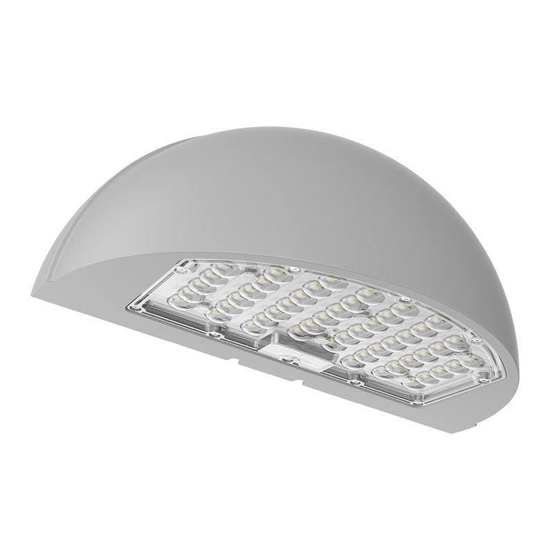 Half Moon Wall Pack | Power & CCT Adjustable 24W/32W/40W 30K/40K/50K