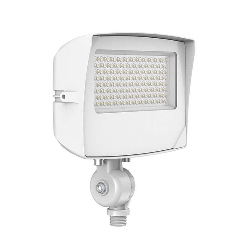 LF4MAX-KN - Maximum-Feature Round-Back Flood Light with Knuckle 20W/30W/50W 30K/40K/50K