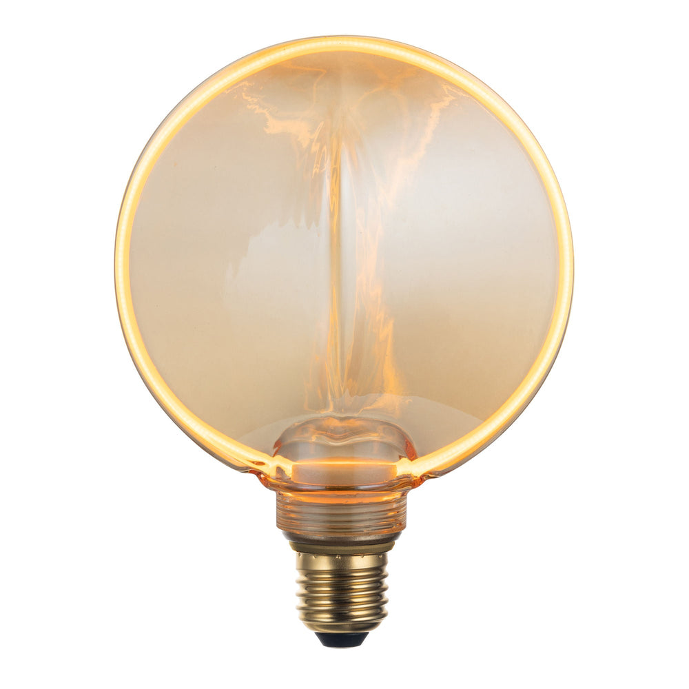 DPL-04 - Edge-Cut Globe Glass Decorative Pendant Lamp 4W 1800K