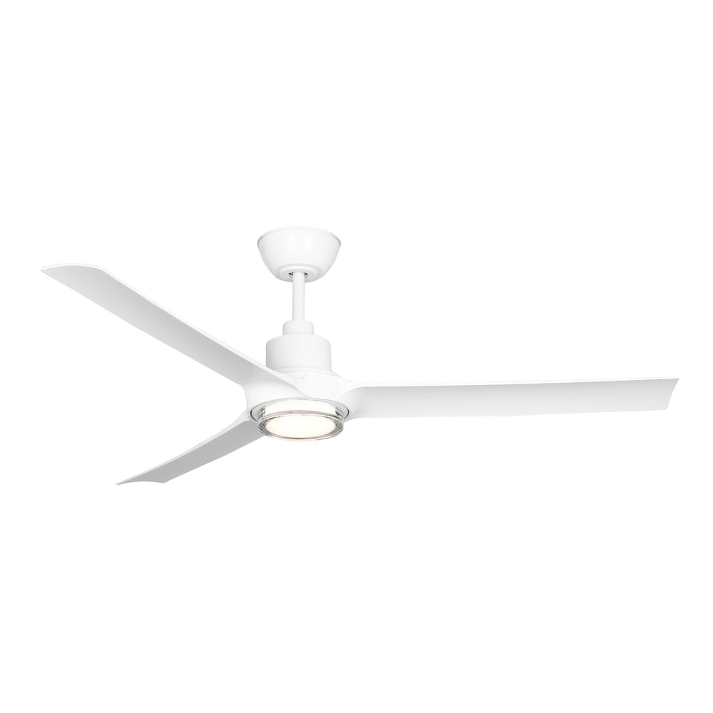 WFL-418 - 52in Contemporary 3-Blade Ceiling Fan and Light with Remote 18W 30K/35K/40K/50K/65K