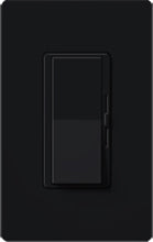 Lutron Diva 0-10V Dimmer Switch, 30mA Sink, 24V, Single-Pole/3-Way, Power Pack Required for 120V Switching, DVSCTV-MN, Midnight