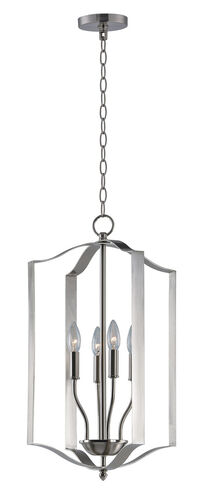 Maxim Lighting 10036SN Provident 4 Light 15 inch Satin Nickel Single Pendant Ceiling Light