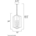 Maxim 10036OI Provident 4 Light 15 inch Oil Rubbed Bronze Pendant Ceiling Light
