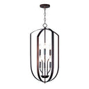 Maxim 10039SN Provident 6 Light 15 inch Satin Nickel Chandelier Ceiling Light